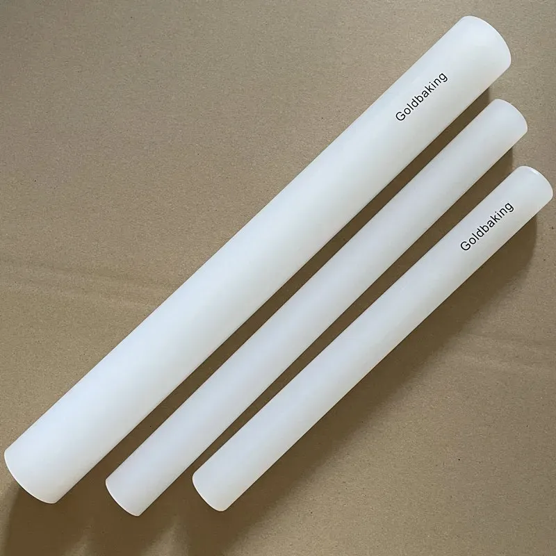 Rullande stift bakverk för guldbakning Plastbaksvaror Rolling Pin Baking Tool Pastry Roller 231018