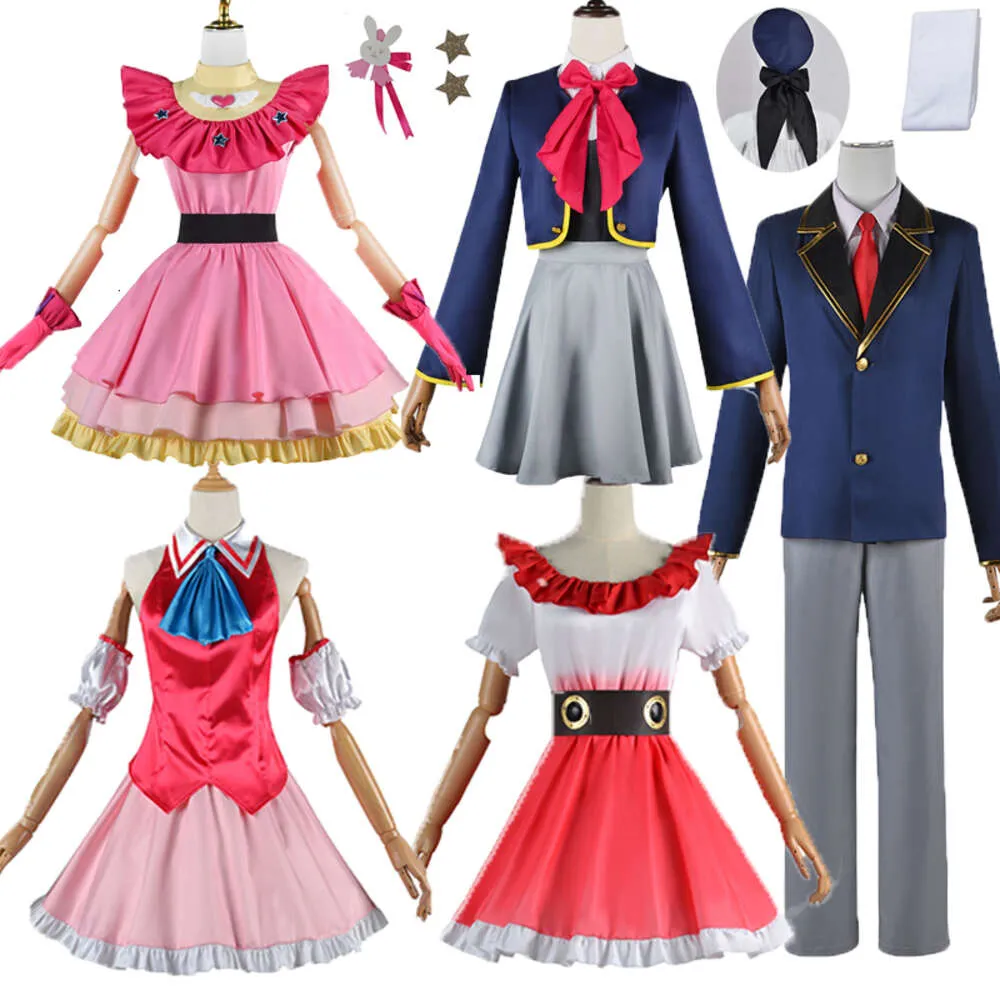 Anime oshi no ko cosplay hoshino rubii arima kana campus uniformes femininos hoshino akuamarin roupas hoshino ai cosplay para mulheres cosplay