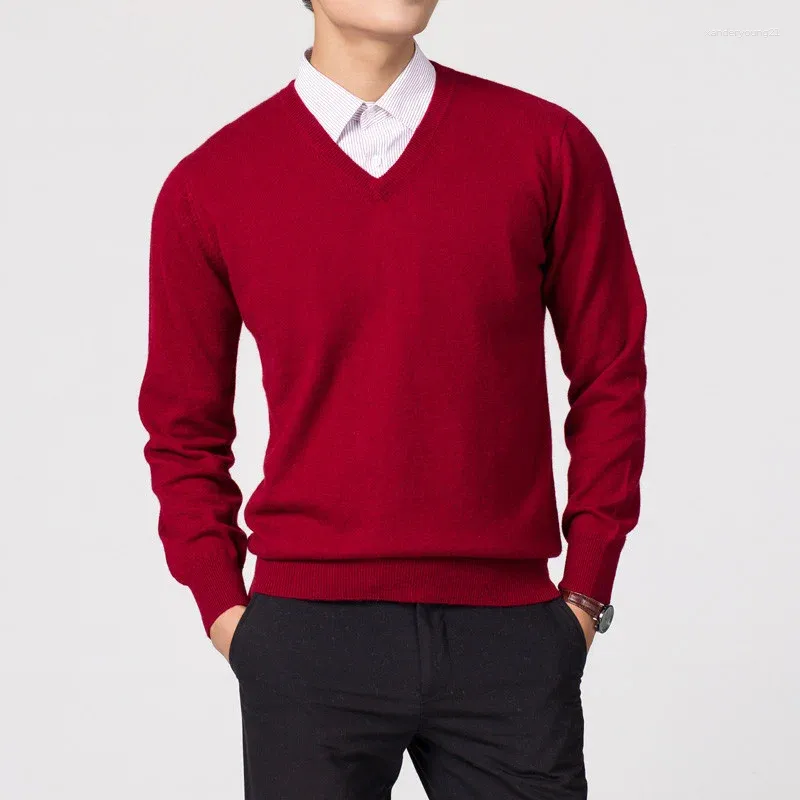 Pulls pour hommes Pulls à col en V Casmere Knittin Ot Vente Sprin Femmes Laine Tricots I Qualité Jumpers Clotes