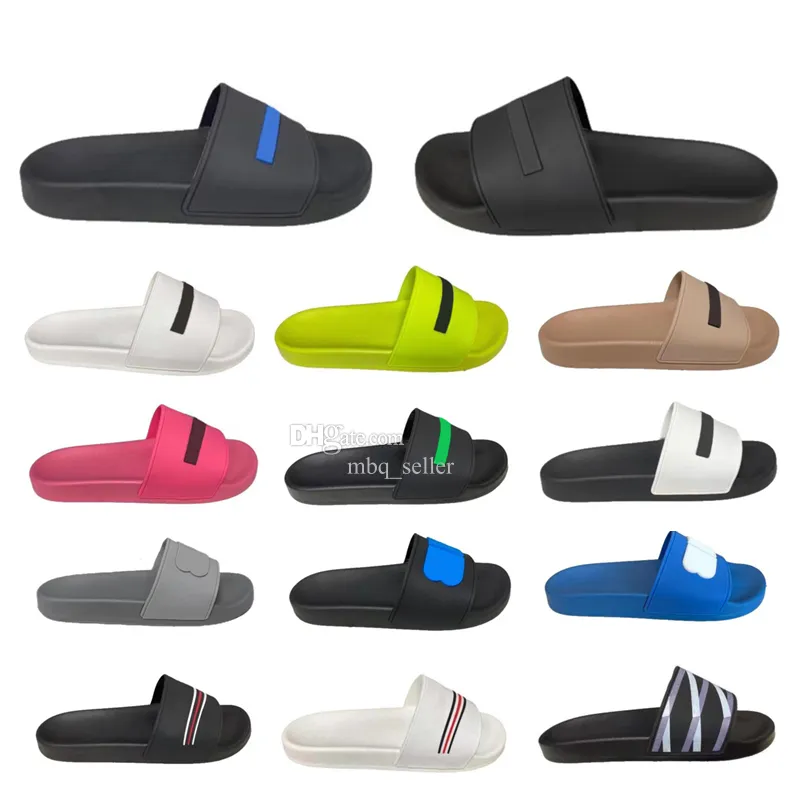 Piscina chinelos sandália para homens mulheres designer simples mocassins casual slide plana moda praia sapatos tamanho 35-46