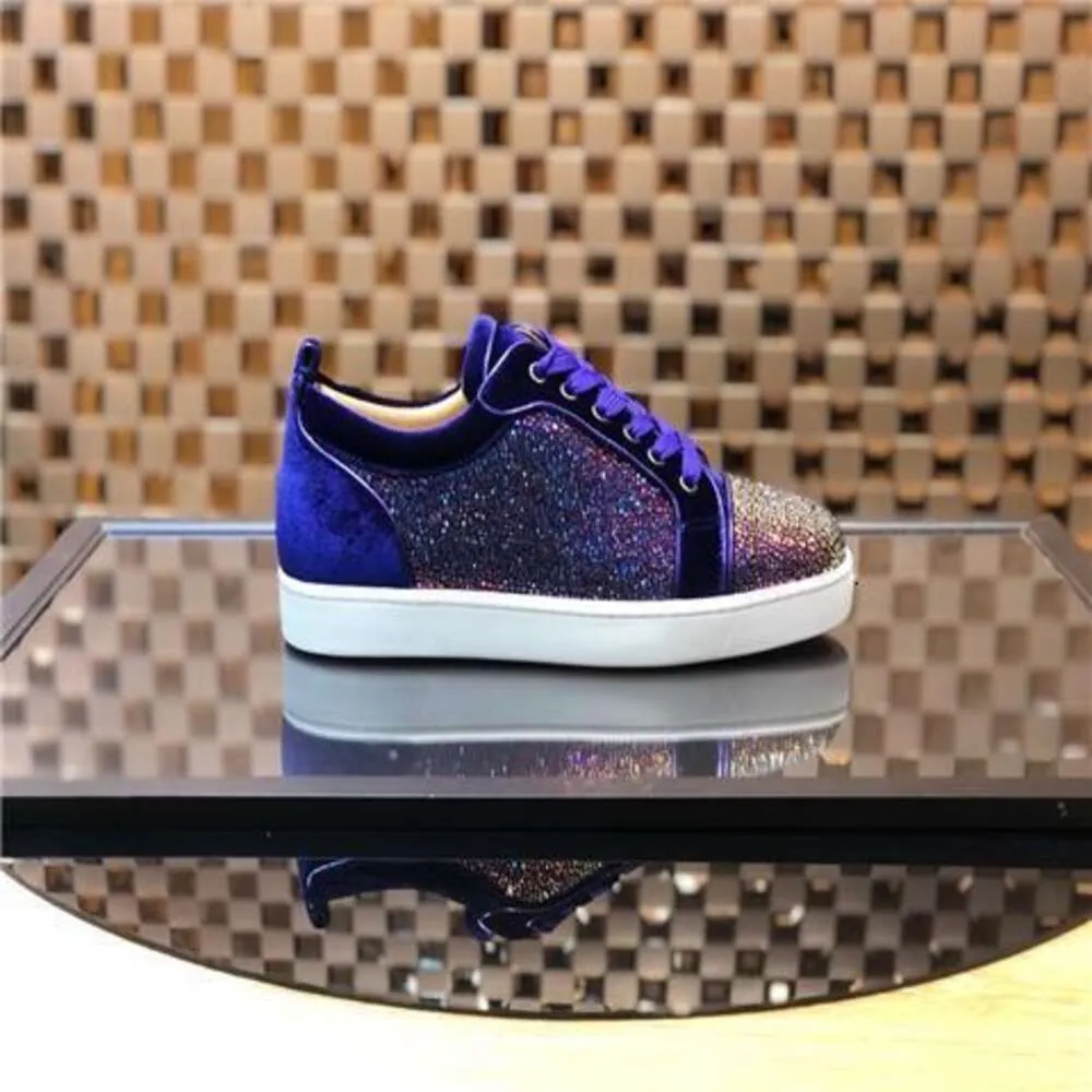 red bottom diamond shoes