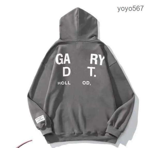 Sweatshirts Galery Departman Tasarımcı Galerileri Hoody Alfabe Baskı Modaya Trendi Temel Tasarlama Moda Gevşek Kısa Tişört Yarım Kollu Tees Yüksek Kaliteli Kapüşonlu P52S