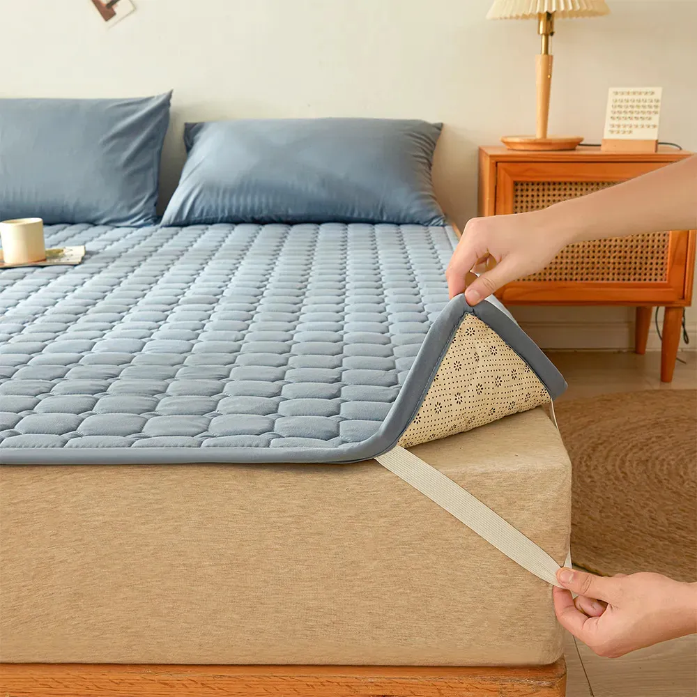 Couverture YanYangTian lit Plaid imprimé matelas couvre-lit sur la couverture Tatami tapis de sol Double feuille simple 150 231017