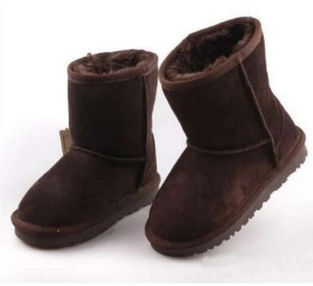 Vente chaude nouveau réel australie 528 haute qualité enfant garçons filles enfants bébé chaud bottes de neige adolescents étudiants neige hiver DORP expédition style décontracté