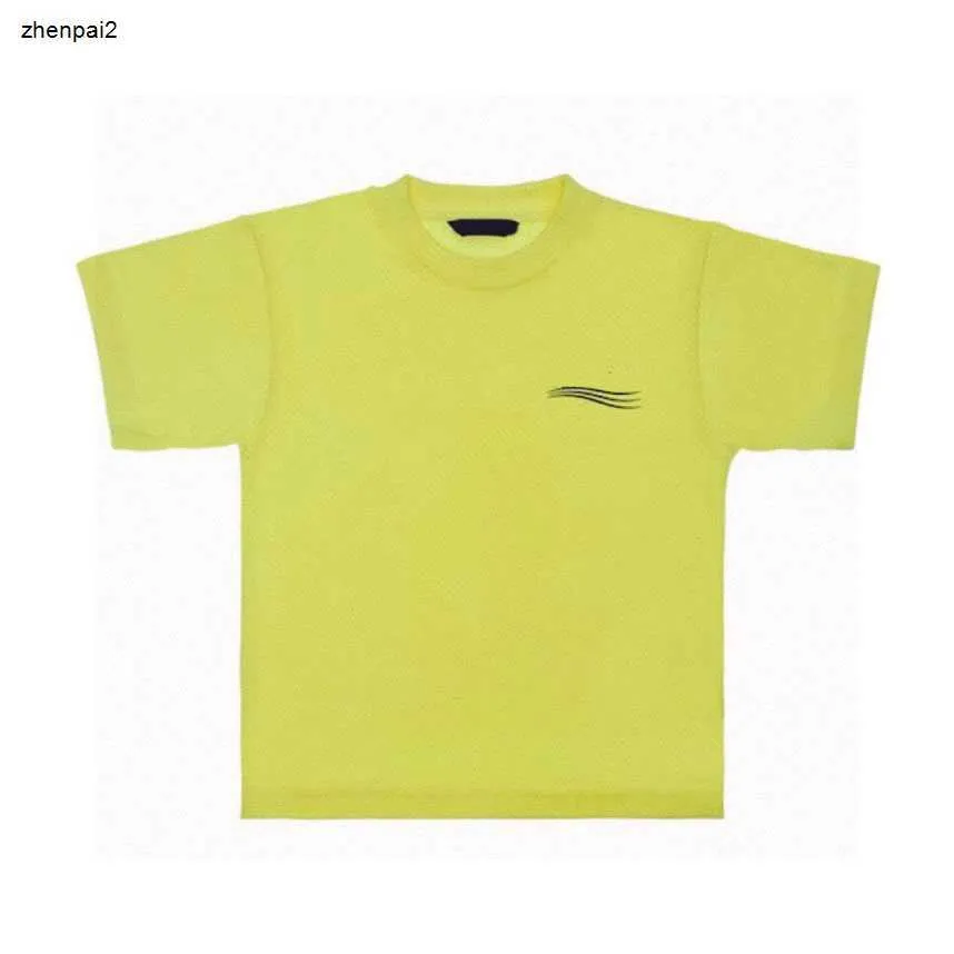 男の子と女の子の波のパターンロゴ印刷のための豪華なTシャツ