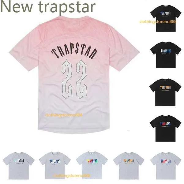 2023 Diseñador para hombre Trapstar T Shirts Polos Parejas Carta Camisetas Mujeres Trapstars Jerseys de moda Tees Tamaño de la UE S-XL ESS