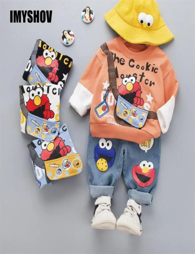 IMYSHOV комплекты одежды для маленьких мальчиков и девочек, одежда для мальчиков и девочек, бутик, корейский детский наряд, костюм для лет X2088609