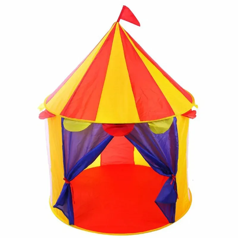 Tende giocattolo Tenda da gioco per bambini Giocattoli Casa Indoor Outdoor Camera per gattonare per bambini Tenda da circo Palle oceaniche Castello della principessa Capanna portatile Regalo per bambini 231019