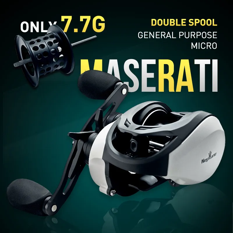 Woen Micro Matter BaitCasting Reel D150 Sea FishingLuya釣り輪9kg磁力ブレーキ