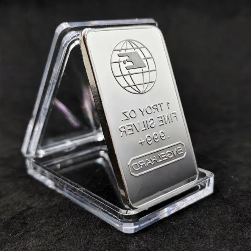 Lingotto d'argento vintage Engelhard da 1 oncia Uwoni