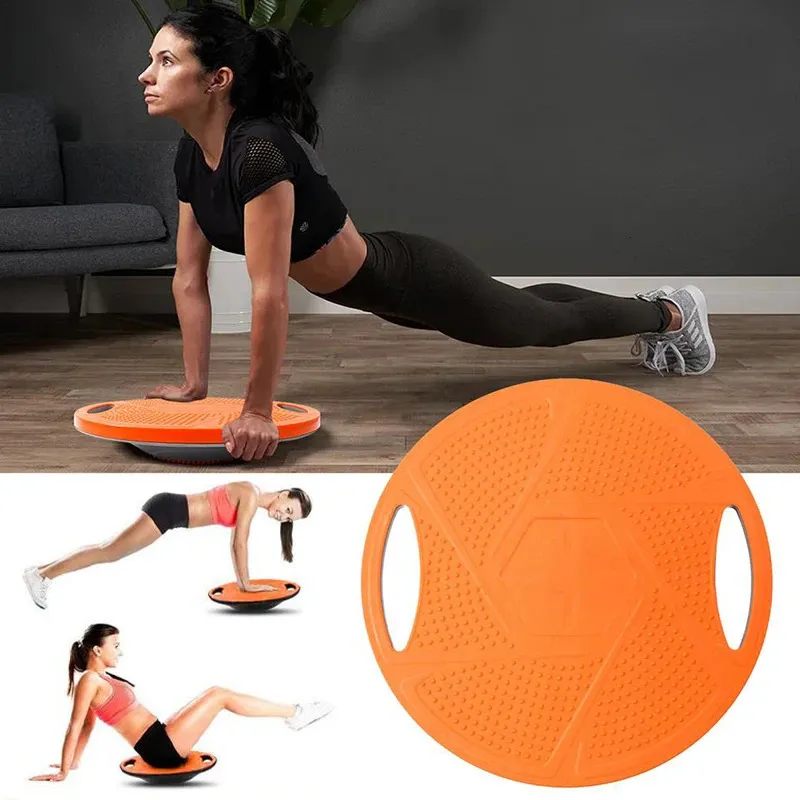 Twist Tahtalar Taşınabilir PP SKID-PROOF 360 ° Dairesel Salgızlı Denge Tahtası Yoga Kardiyo Pedalları Ev Spor Salonu Fitness Çekirdek İstikrar Bel Twist Trainer 231018