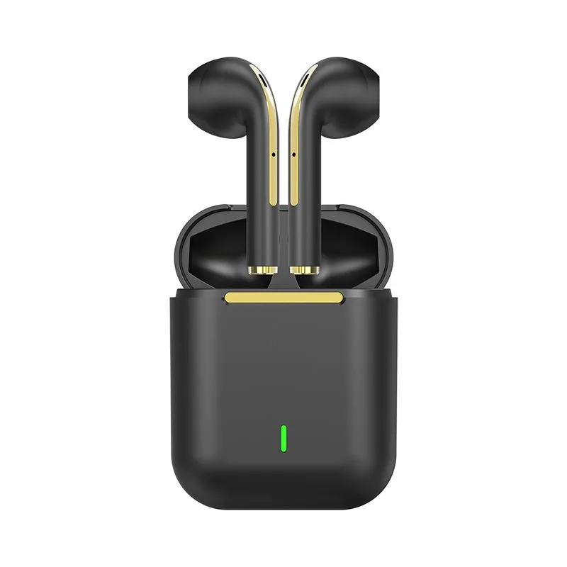 Auriculares inalámbricos TWS con Bluetooth, cascos intrauditivos con micrófono, resistentes al agua, para videojuegos, para teléfono móvil, J18