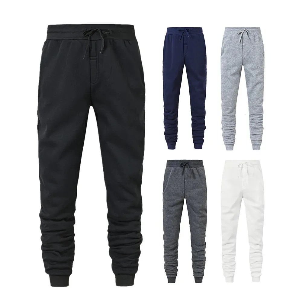 Mens Pants Män Kvinnor Sweatpants Running Fitness Workout Jogging Pant Casual Soft Trousers Sport Long Clothing 231018