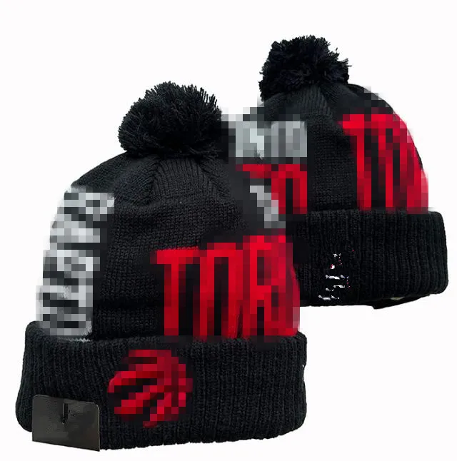 Raptors Valuies Toronto North American Basketball Team Patch Patch Winter Wool Sport Knit Hat Caps A1