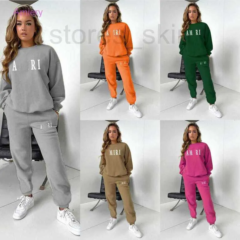 Mulheres Tracksuits Designer Fall Tracksuit Plus Size Mulheres 2 Peça Define Duas Peças Mulher Top e Calças Roupas Casual Fit Plus Jogging Ternos Sweatsuits 4XL 5XL