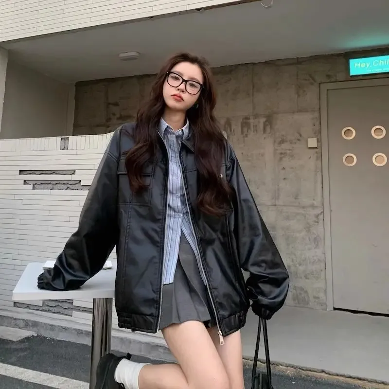 GOA LEATHER JACKET Y2K　レディースFree　ゴートレザー G.O.A. Leather Jacket with Detachable Hood and | Depop
