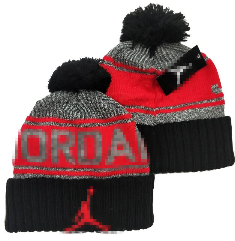 Michael Beanie Luxury Unisex Marka Örme 23 Hat Gorros Uçuş Bonnet Amerikan Kanada Spor Örgü Şapkaları Klasik Spor Kafatası Kapakları Kadınlar Günlük Açık Beanies A15