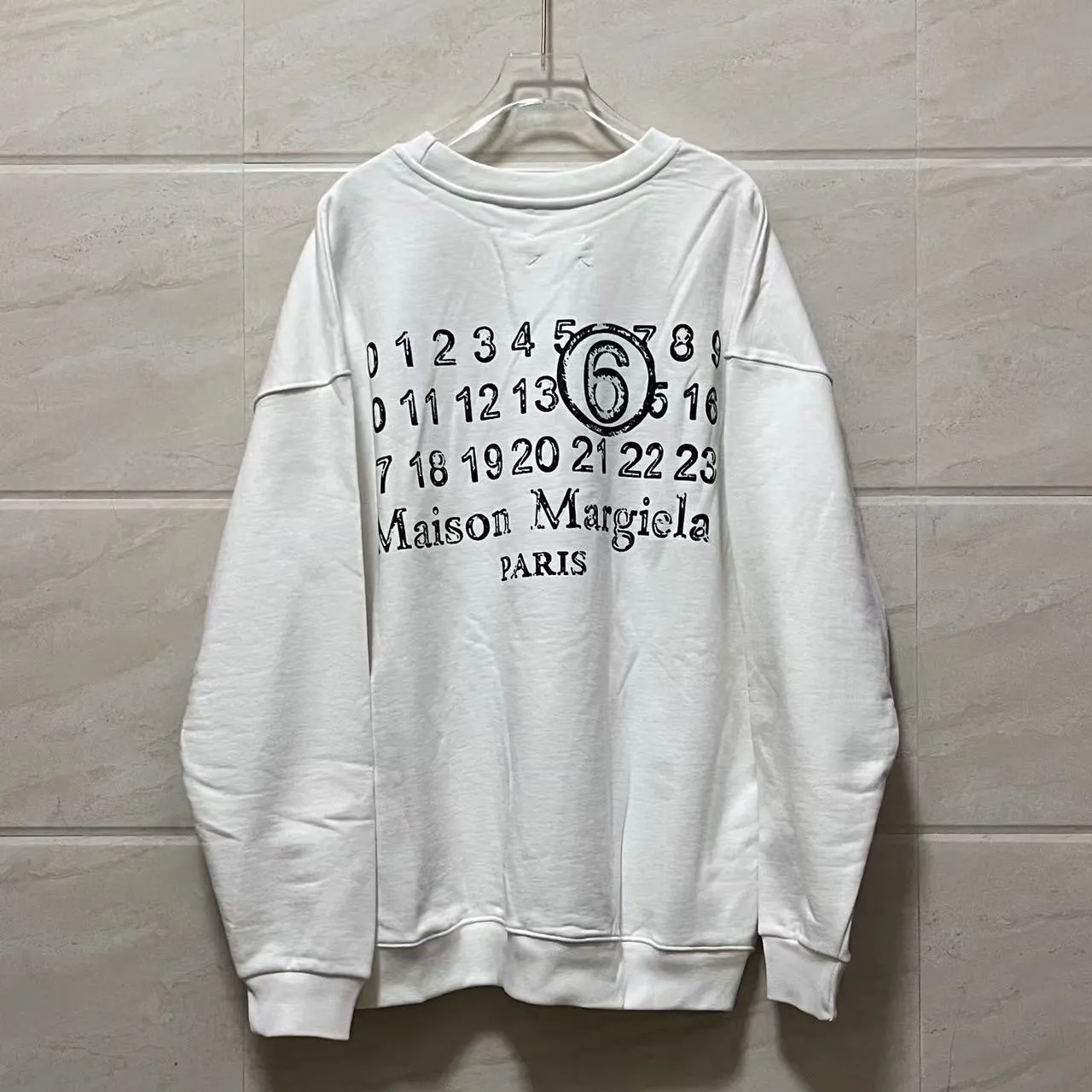 Margiela hoodie men winter hoodie designer Hooded sweater letter printing sweatshirts big size Pullover Long sleeved