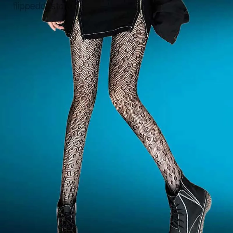 Gothic Black Fishnet Stockings With The Sheer Size Nylon And