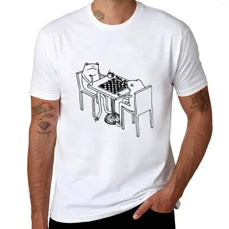 Men's Polos Chess Match T-Shirt Customized T Shirts Custom Shirt Anime Big And Tall For Men