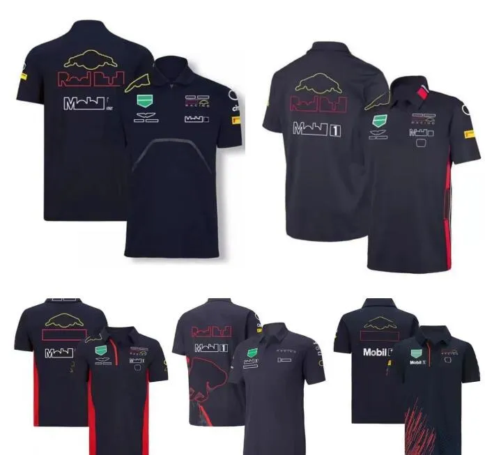 Neues F1-Poloshirt, Sommer-Team-Kurzarmshirt, gleich individuell