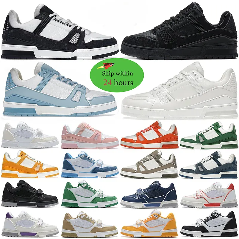 Designer sapatos homens mulheres treinador tênis baixo preto branco bebê azul marinho laranja verde tour amarelo mens tênis moda treinadores ao ar livre 36-45