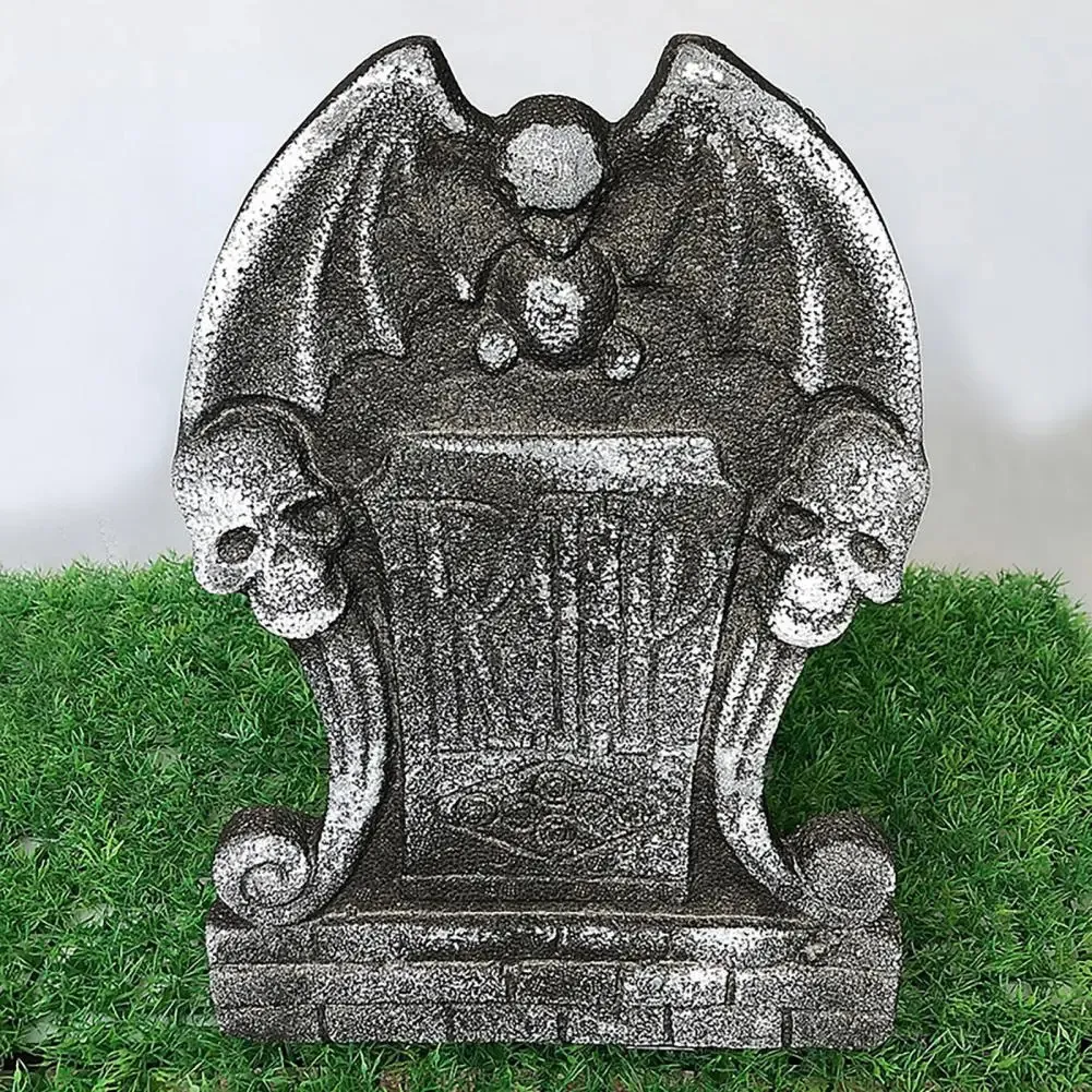 Altri articoli per feste festive Teschio Schiuma Scheletro Decorazioni di Halloween Giardino Casa Tomba Pipistrello Casa dell'orrore Puntelli Rip Tombstone Puntelli Cosplay Articoli per feste 231019