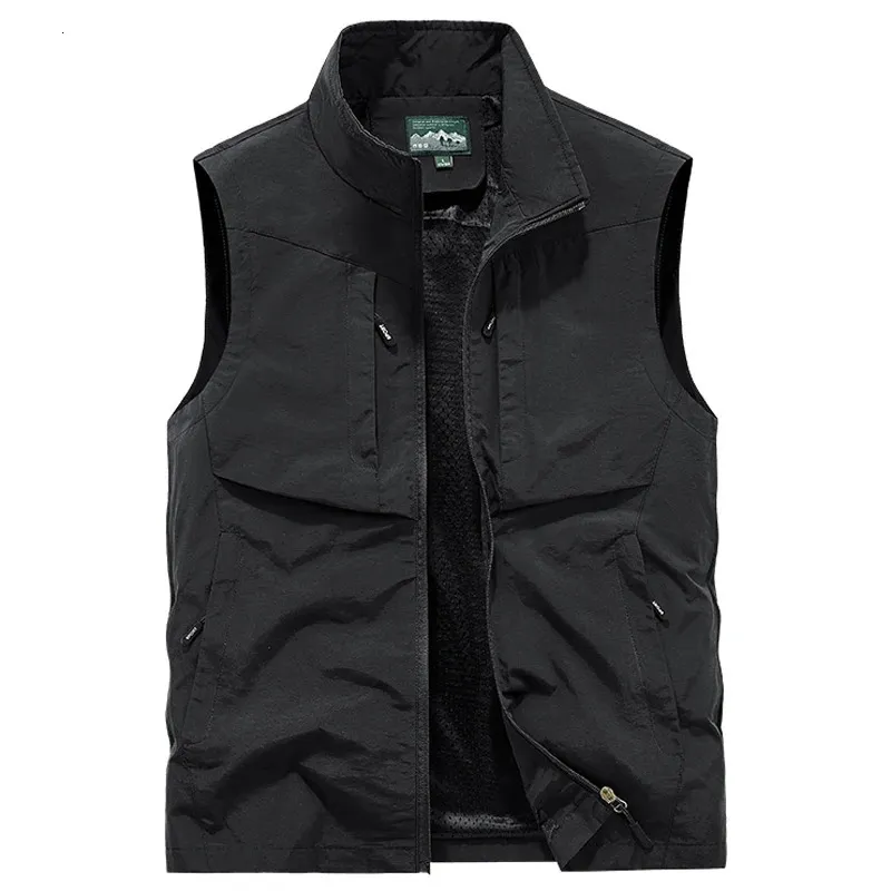 Mens Vests Plus Size 7XL 8XL Mens Fishing Vest Outdoor QuickDry Hunting  Travel Gym Jogging Running Sport Sleeveless Mesh Waistcoat Jacket 231018  From Kai03, $19.58