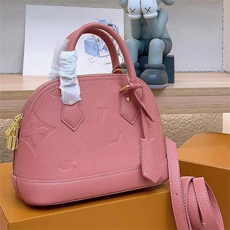 hot good Women alma bags Shell handbags totes Shoulder Bag Messenger Wallet leather Designers Fashion Handbag Purse Ladies Cosmetic Crossbody Tote With Sacoche