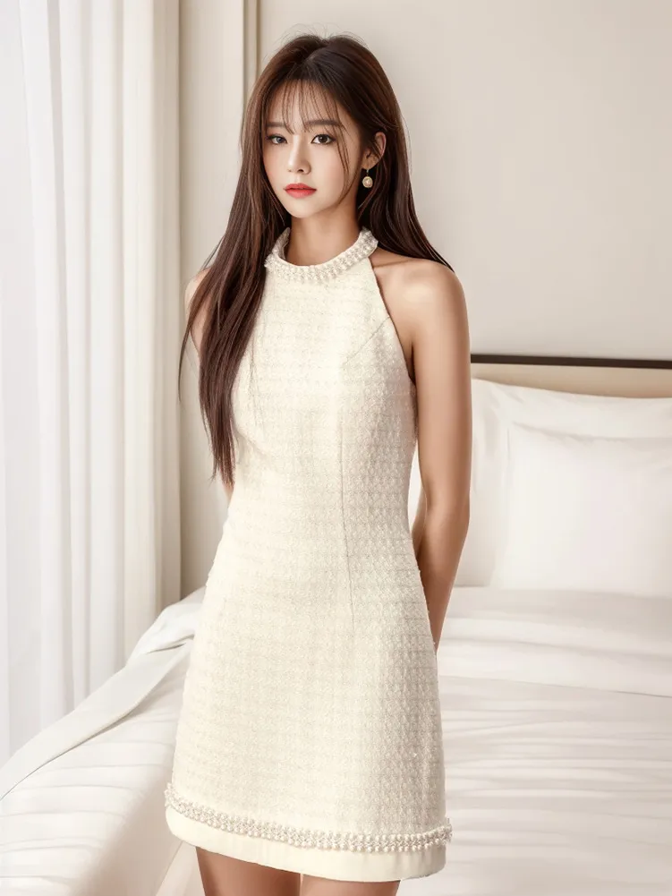 White runway evening dresses cheap
