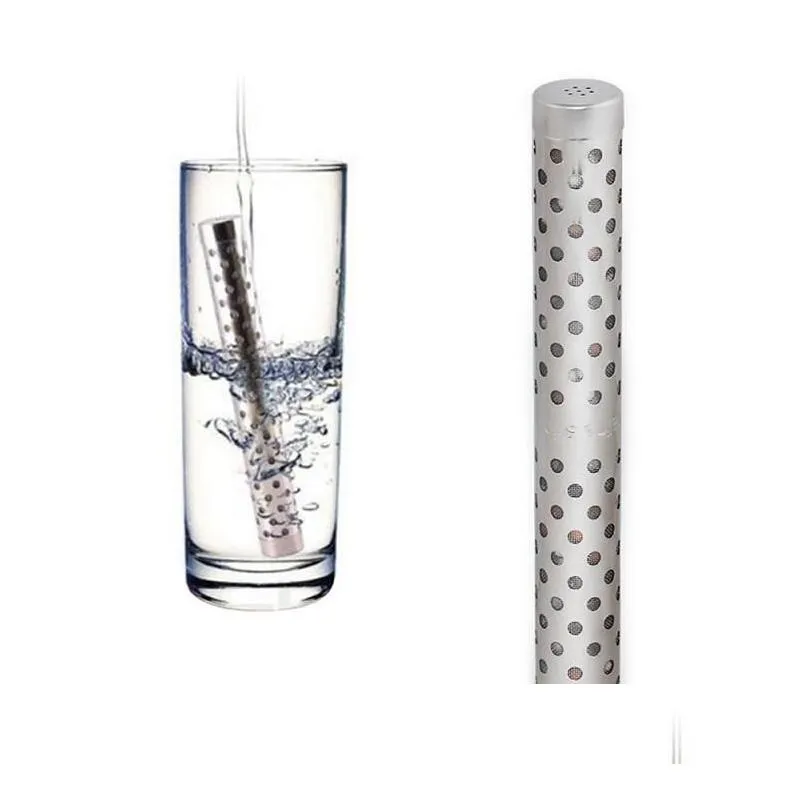 Andere Bad Toiletbenodigdheden Nieuw Gezondheid Alkaline Water Stick Roestvrij Ph Waterstof Negatieve ionen Ionisator Mineralen Wand Purifier Filter Dhljo