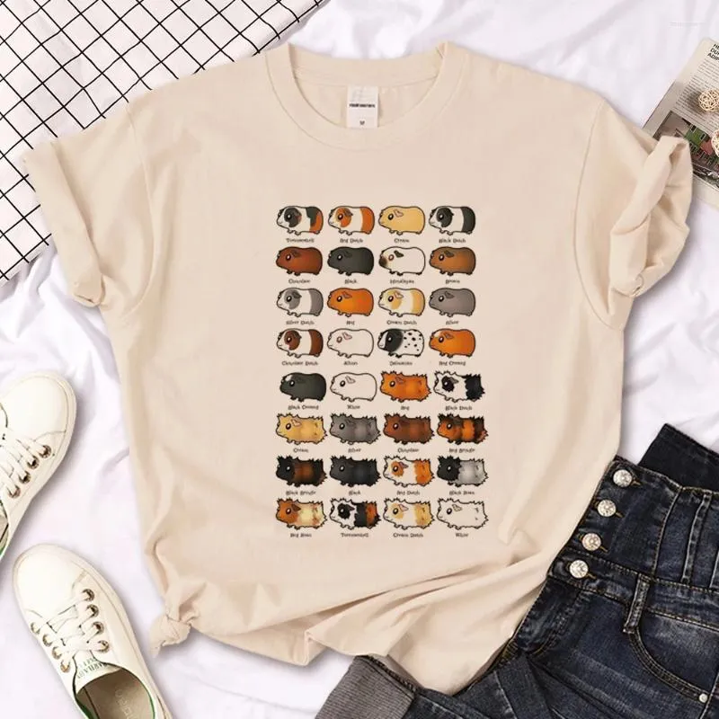 Homens Camisetas Hamster Top Mulheres Anime Harajuku Camiseta Feminina Roupas de Designer