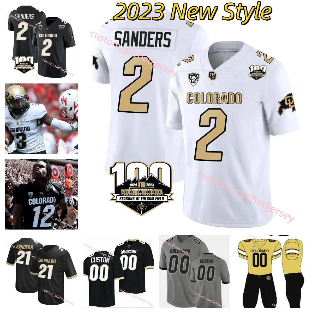 Travis Hunter Sav'ell Smalls Demouy Kennedy Brendan Gant Jersey Custom