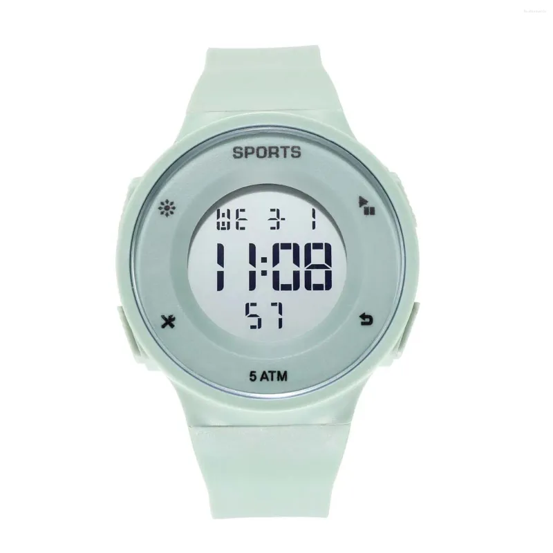 Montres-bracelets de luxe Mens Digital LED Watch Date Sport Hommes Articles électroniques en plein air pour montres automatiques