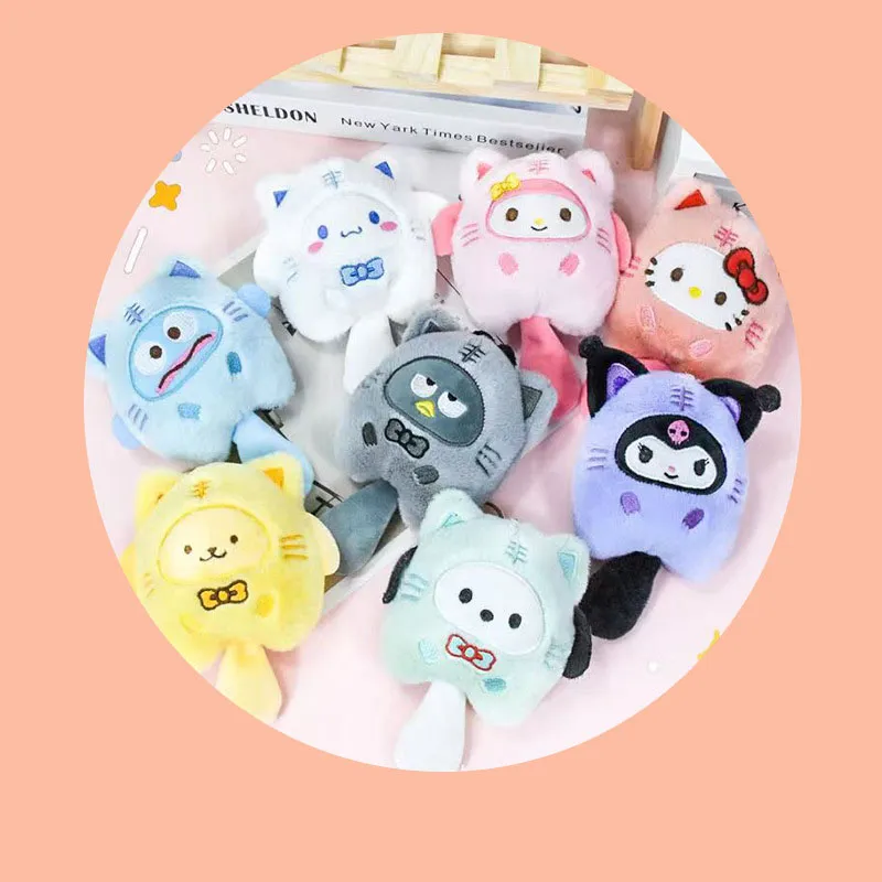 Kids Toys Plush Cute little Backpack keychain Cartoon Movie Protagonist Plush Toy Animal Holiday Creative Gift Plushs Backpack Wholesale In Stock By Fast Air