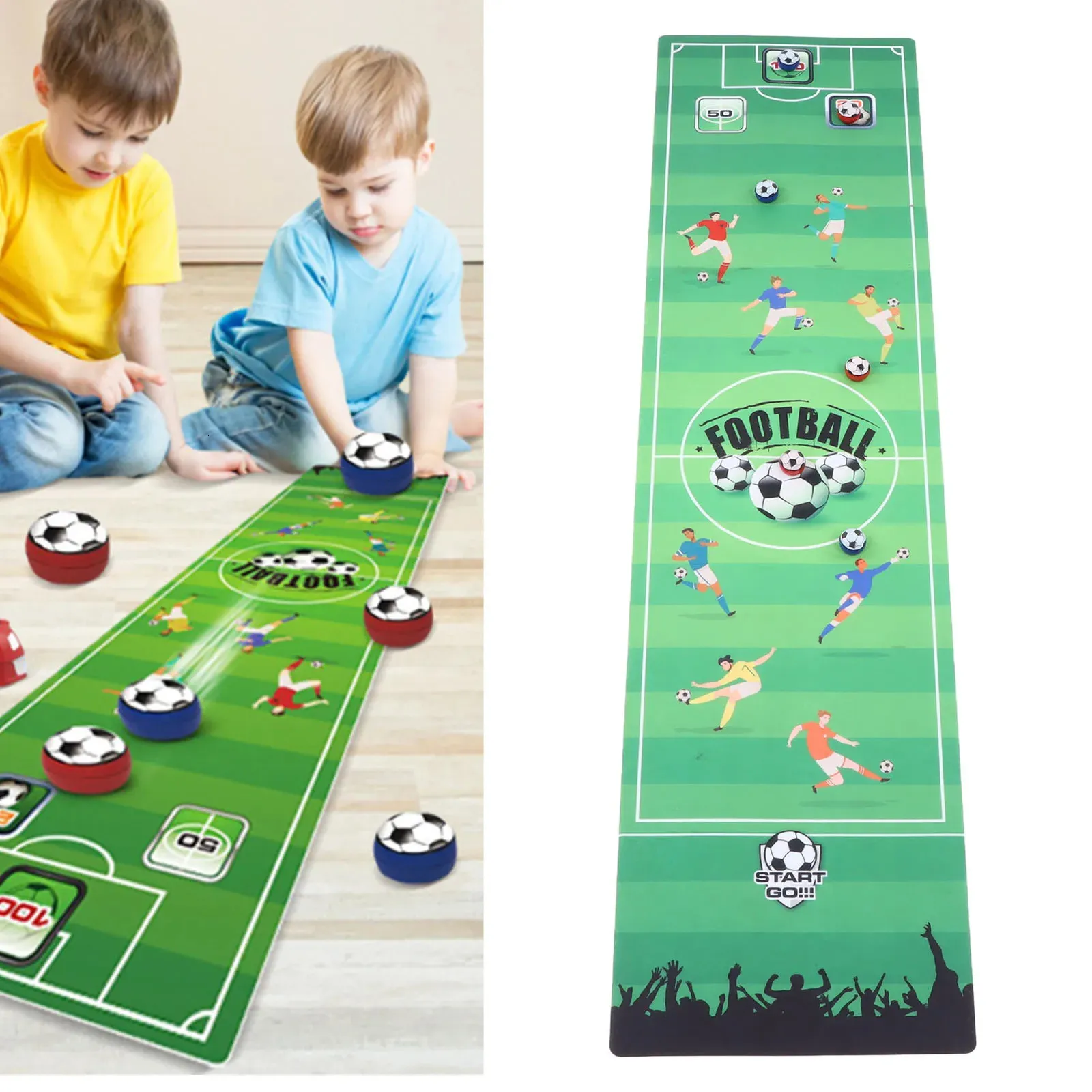 Jogo de tabuleiro de futebol de mesa de pebolim brinquedo pai-filho interativo educacional portátil rolando jogo de tabuleiro de futebol brinquedo de festa indoor esporte 231018