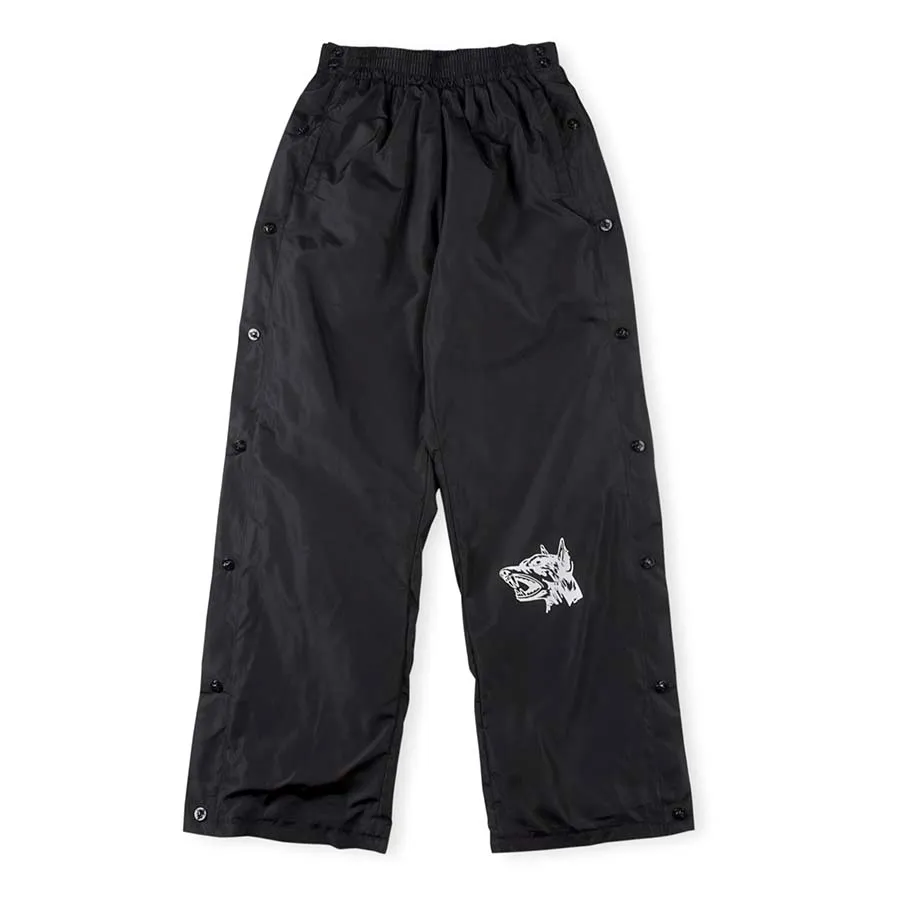 Sidknappbyxor Sweatpants Men jogger designer överlägsen hund tryckt high street casual byxa oss storlek