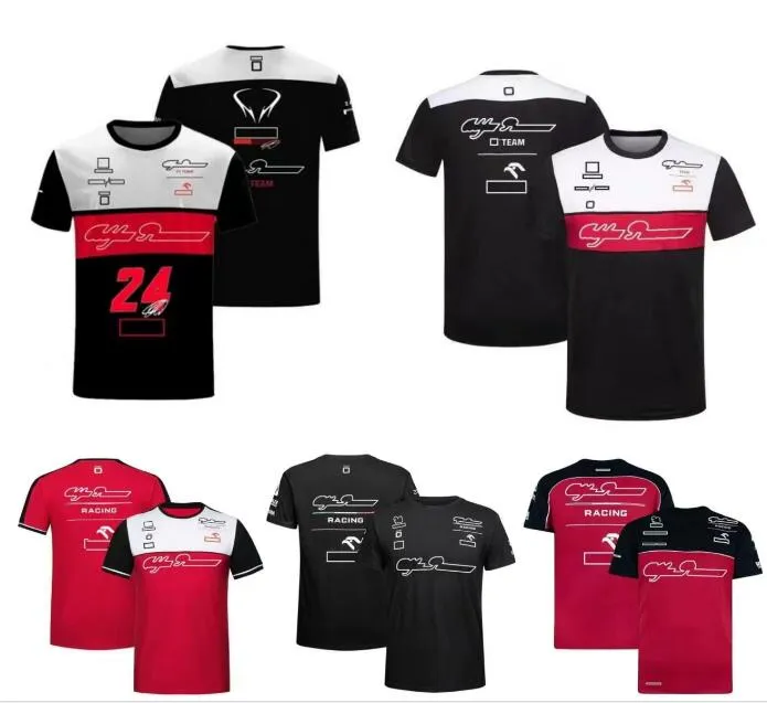 T-shirt col rond été nouvelle formule F1 manches courtes