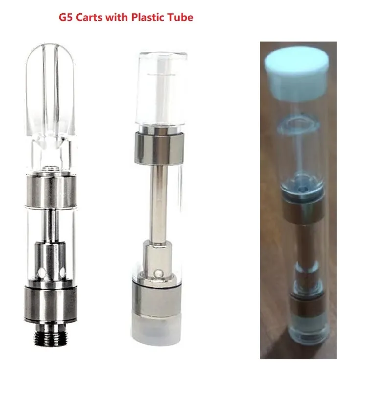 High Quality G5 Ceramic Coil Carts Cartridges With Plastic Tube M6T 0
