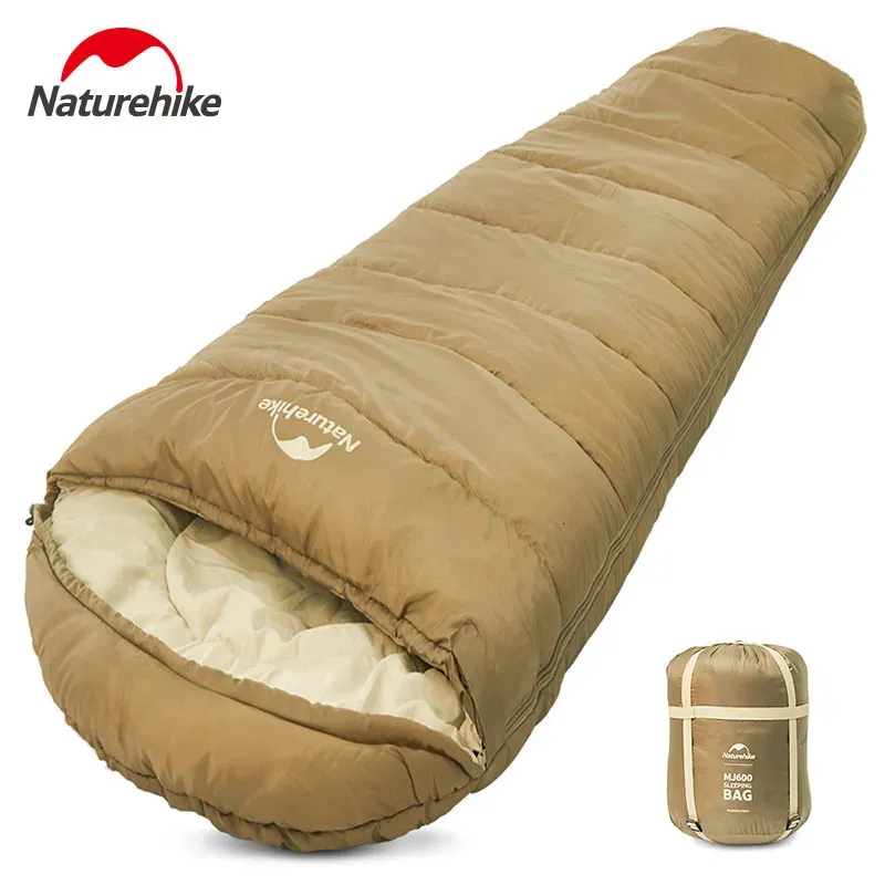 Sleeping Bags Camping Sleeping Bag Ultralight Waterproof Mummy 4 Season Backpacking Sleeping Bags Outdoor Traveling Hiking 231018