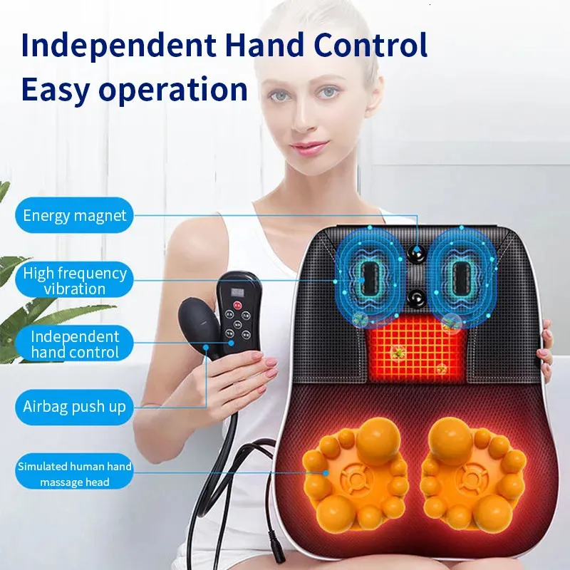 Electric Shiatsu Back Massager with Heating and Vibrating Functions for  Head, Neck, Cervical, and Body Use from Dhgate Back Massager - price 65.1
