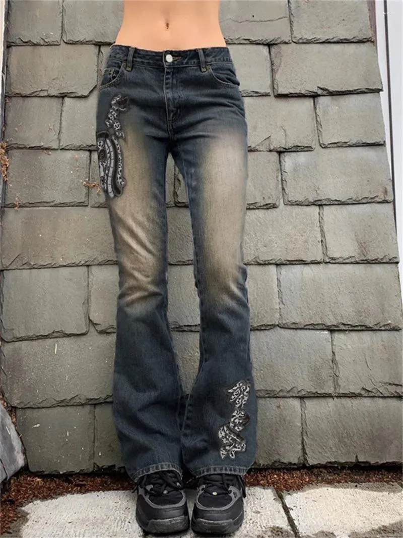 DHgate.com:Grunge Y2K Printed Low Waist Jeans: Fairycore DHgate.com:Grunge Y2K Printed Low Waist Jeans: Fairycore