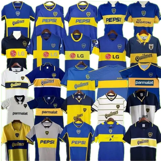 Винтажные футбольные майки BOCA JUNIORS MARADONA 1981, 1992, 1994, 1995, 1996, 1997, 1998, 1999, 2000, 2001, 2002, 2003, 2004, 2005, 2006 81, 82, 94, 95, 96, 97, 98, 05 0 6 09 10