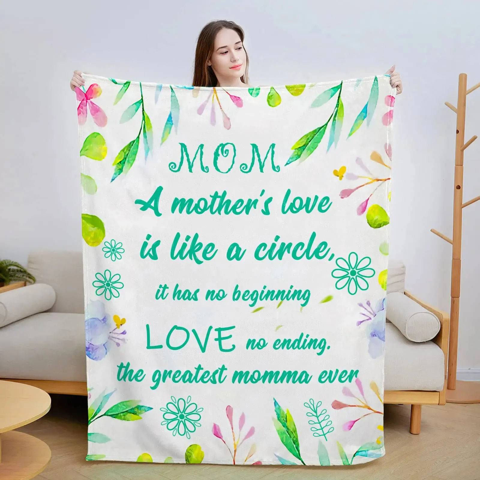 Soft Flannel Mother Rae Dunn Blanket Perfect Gift For Mom Daughter Son Ideal Throw Rae Dunn Blankets Great Birthday Or Birthday Present Item 231013 From Tuo09 46.95 DHgate.Com Better Than