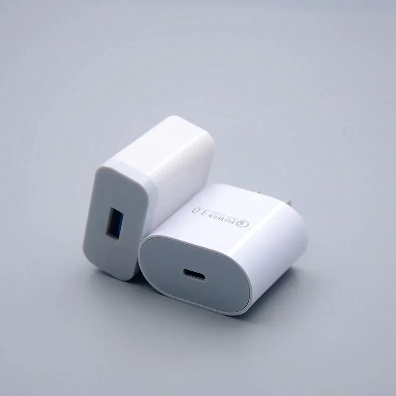 Echtes 18-W-PD-Adapter-Ladegerät für iPhone 11 Pro Max, schnelles Aufladen von USB C Typ C auf iPhone 33 LL