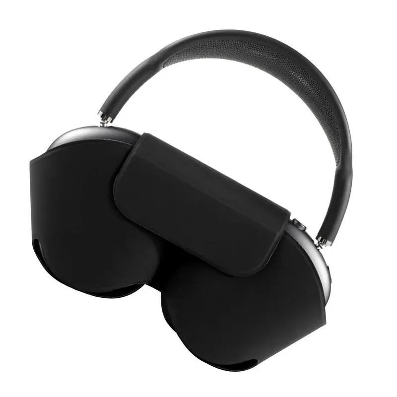 Para Airpods Max Bluetooth 5.1 Auriculares Auriculares con reducción de ruido Cubierta protectora deportiva Auriculares Cubierta de PU anticaída a prueba de golpes Estuche de carga inalámbrica de Apple