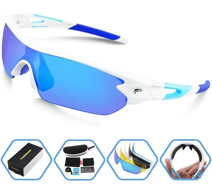 Polarized Ultra Running Sunglasses With 5 Interchangeable Lenses For Men  And Women Ideal For Cycling, Running, Driving, Fishing, Golf, And Baseball  2018 Edition From Xrh2, $19.89