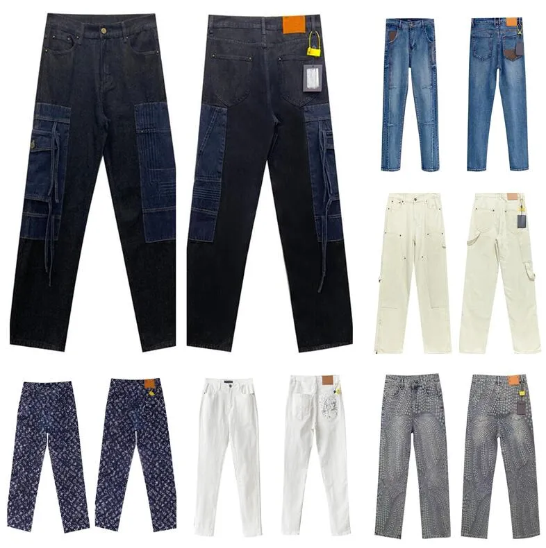 LV Mens Jeans High Quality Luxury Casual Denim From Yl88