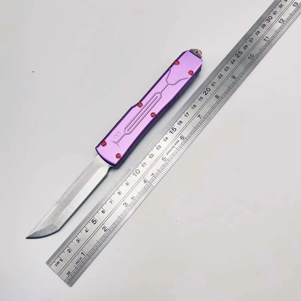 Ztech couteau tactique mécanisme titane poignée CNC Otx chasseur de primes couteau Camping outils 980