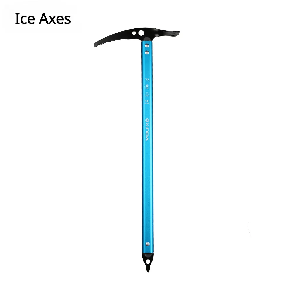 Outdoor climbing pickaxe, ice climbing axe, climbing ice axe, ice climbing equipment, ice hammer, walking pickaxe